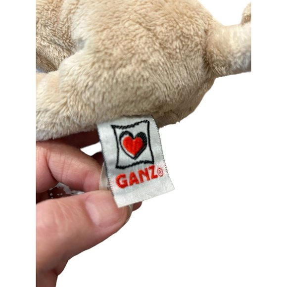 Ganz Webkinz Pug Puppy Dog Plush Stuffed Animal Beige Tan Beanbag HM105 NO CODE - Picture 8 of 10